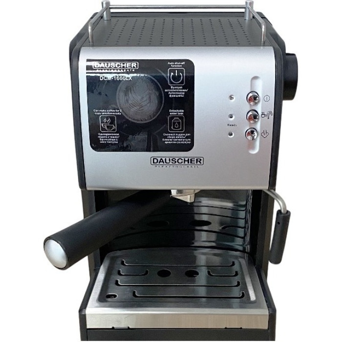 Кофемашина DAUSCHER DCM-1666LX серый