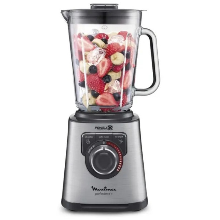 Блендер стационарный Moulinex LM871D10 серебристый