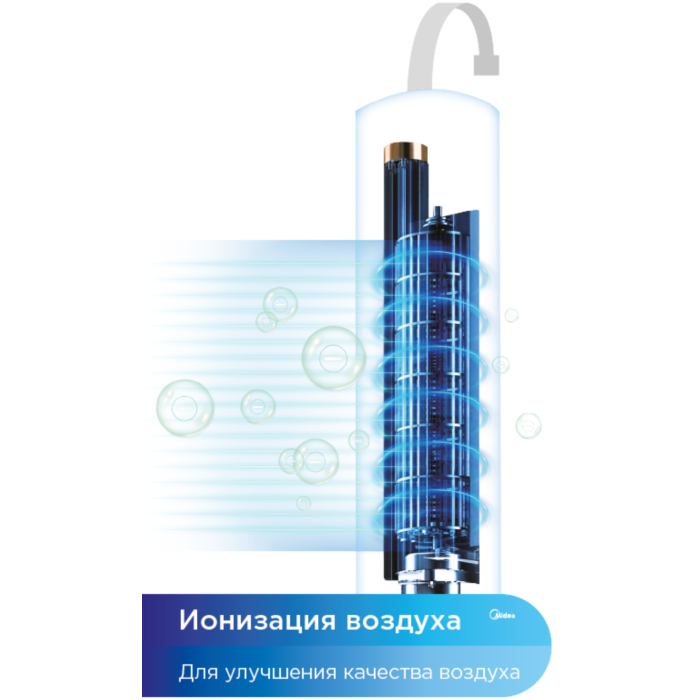 Midea AC100-25JR черный