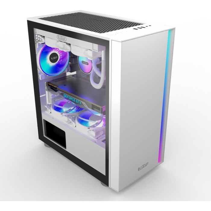 PCcooler LM300 ARGB WH белый