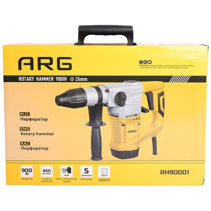 Перфоратор ARG RH90001 5 Дж, SDS-Plus
