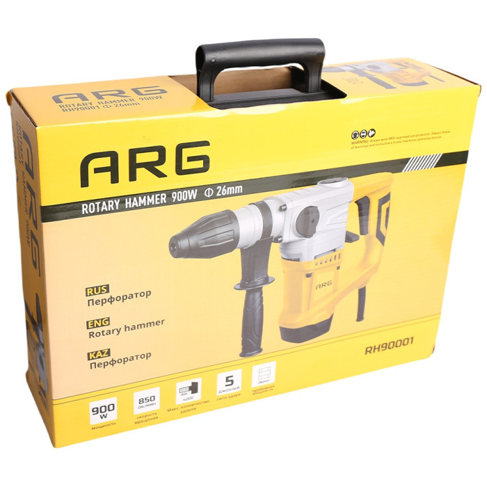 Перфоратор ARG RH90001 5 Дж, SDS-Plus