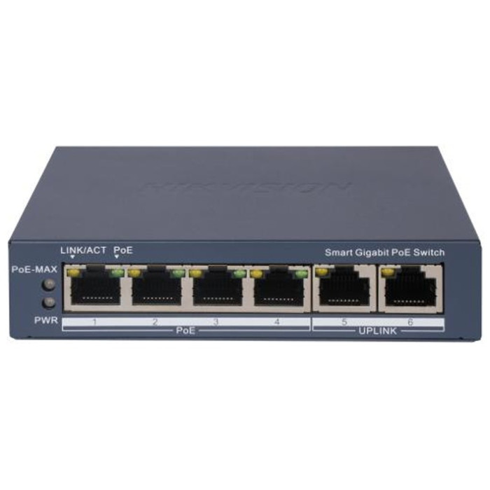 Коммутатор Hikvision DS-3E1506P-EI