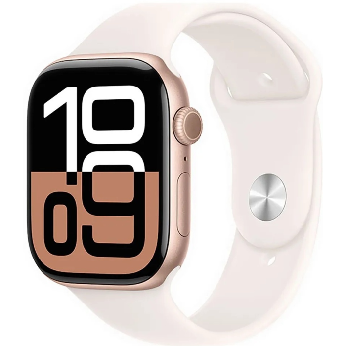 Apple Watch Series 10 M/L 46 мм золотистый-белый