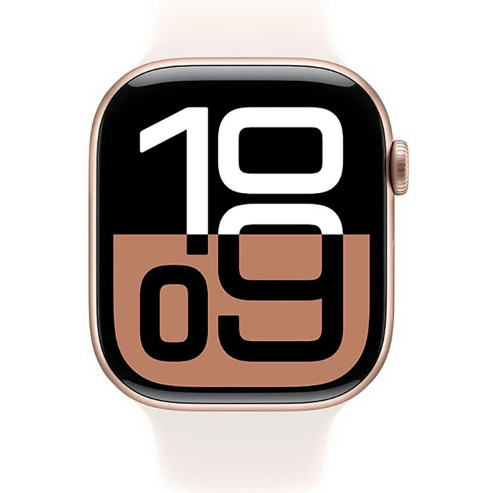 Apple Watch Series 10 M/L 46 мм золотистый-белый