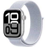 Apple Watch Series 10 S/M 42 мм светло-серый-голубой