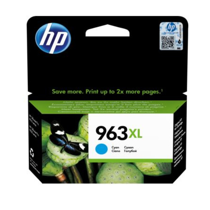 Картридж HP Europe/963XL/Струйный/голубой/23 мл<br>212230