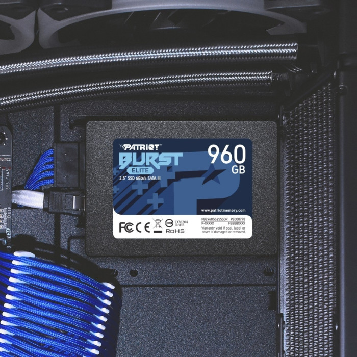 Patriot Burst Elite PBE960GS25SSDR 960Gb