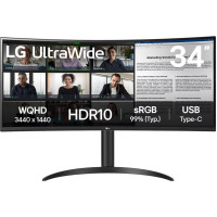 34" LG 34WR55QK-B.ARUZ черный