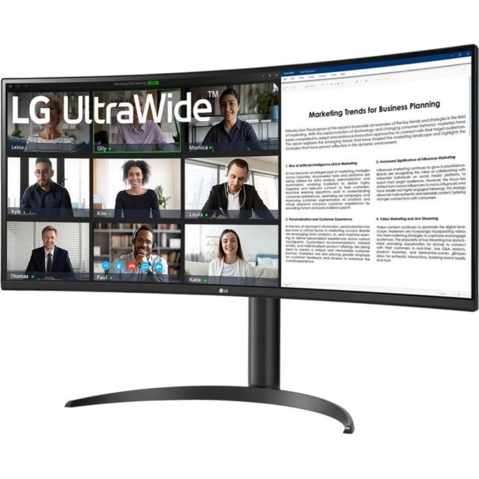 34" LG 34WR55QK-B.ARUZ черный