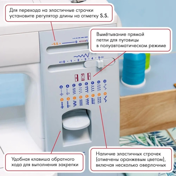 Janome 5515 серый