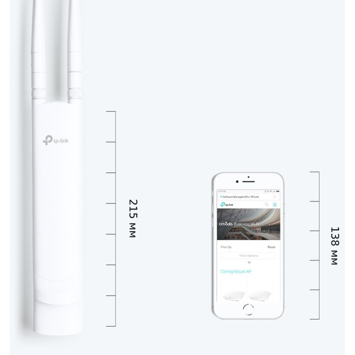 TP-Link EAP110-Outdoor белый