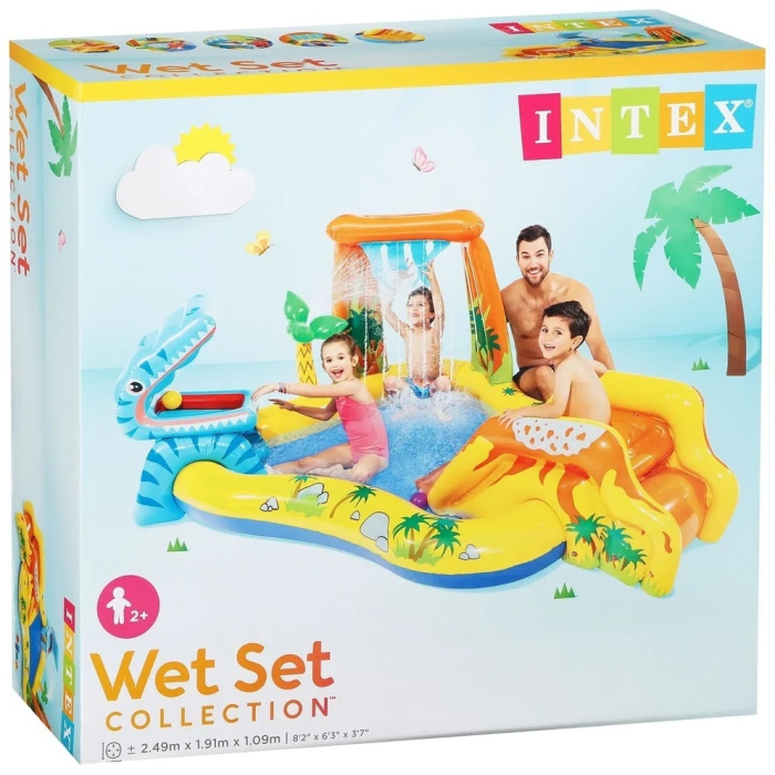 Бассейн надувной Intex Динозавр 57444NP