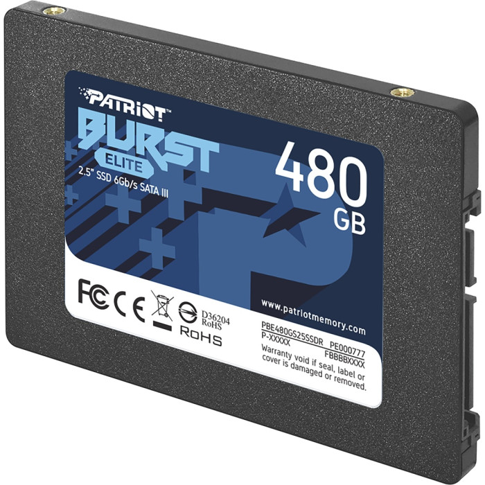 Patriot Burst Elite PBE480GS25SSDR 480GB