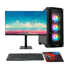 Core i5-14400F-2.5GHz/B760/RAM 32GB/SSD 1TB (M.2)/RTX5060Ti-16GB/no DVD/700W//Монитор 27' Sanc 280H