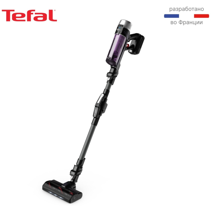 Tefal X-Force Flex 9.60 Allergy TY2038WO черный, фиолетовый
