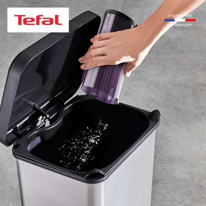 Tefal X-Force Flex 9.60 Allergy TY2038WO черный, фиолетовый