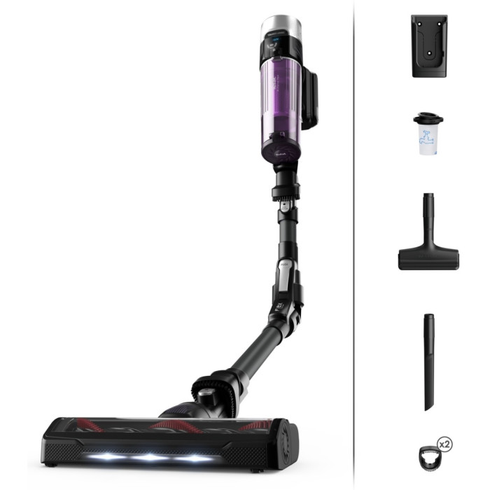 Tefal X-Force Flex 9.60 Allergy TY2038WO черный, фиолетовый