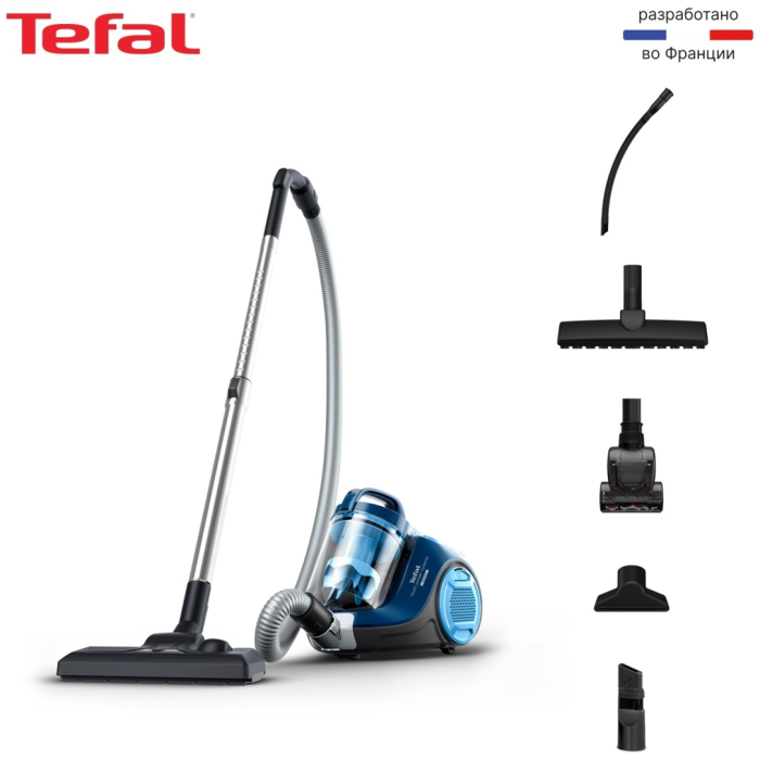 Tefal Swift Power Cyclonic TW2971EA синий