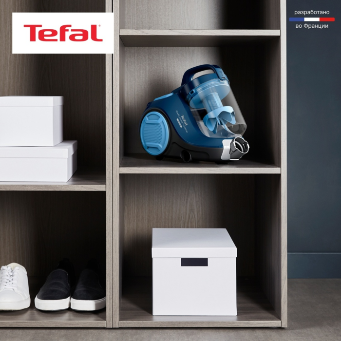 Tefal Swift Power Cyclonic TW2971EA синий