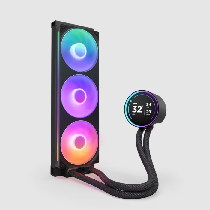 Кулер с водяным охлаждением NZXT Kraken Elite 360 RGB V2 RL-KR36E-B2 Black<br>76173