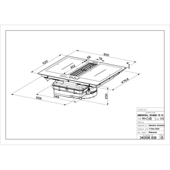 Faber Galileo Smart BK F600 + Kit LL H80 черный