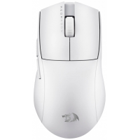Mouse Redragon K1ng 4K Pro, Optical 100-26000 dpi, 2,4/BT/USB, White ,(72212)