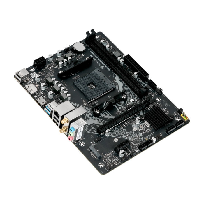 MB Socket AM4, MATX, AMD A520 (DP+HDMI) MaxSun Challenger A520M-K WIFI, 2DDR4, PCIx16, PCIx1