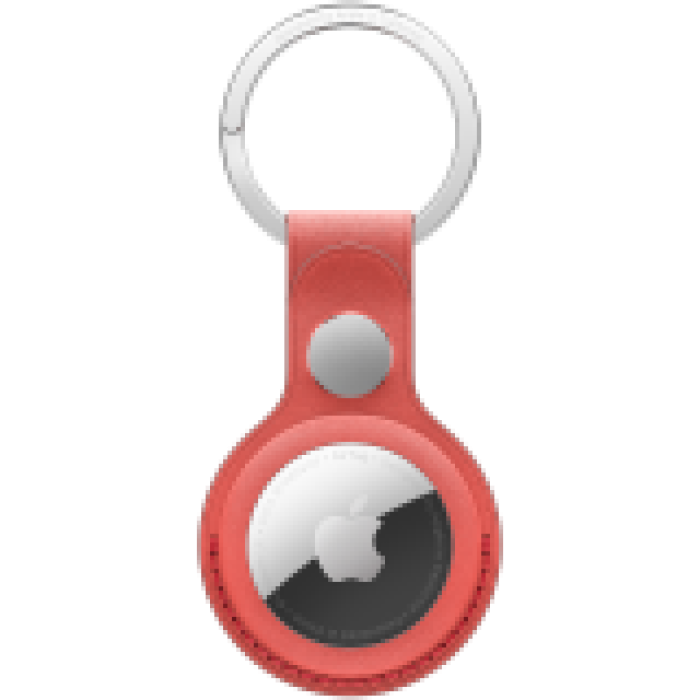 AirTag FineWoven Key Ring - Coral<br>