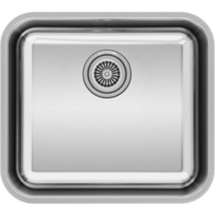 KuchenStern RUND 50 AISI 304/R65 S хром подстольная 49.5х44.5х18.5 см, нержавеющая сталь, тон серебристый металлик