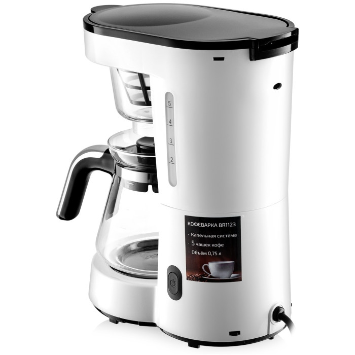Кофеварка BRAYER BR1123 белый