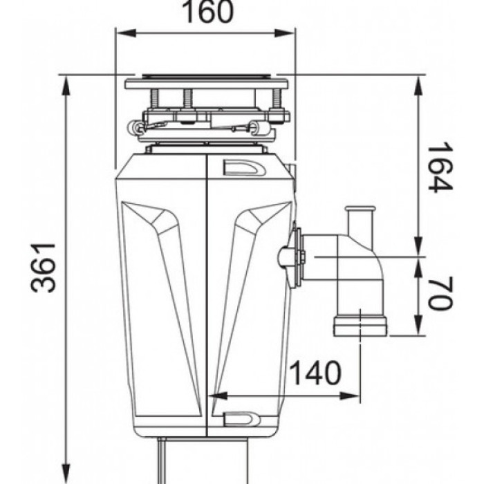 Franke SLIM 50 красный