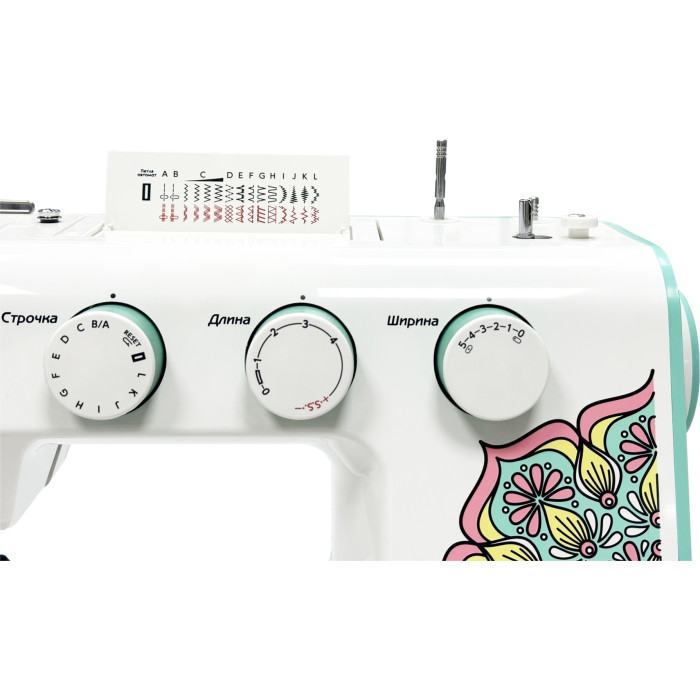 Janome Diva белый, синий