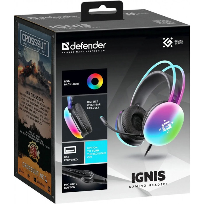 Defender Ignis черный