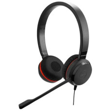 Jabra EVOLVE 20 SE Stereo MS USB C/A adapter Leather черный