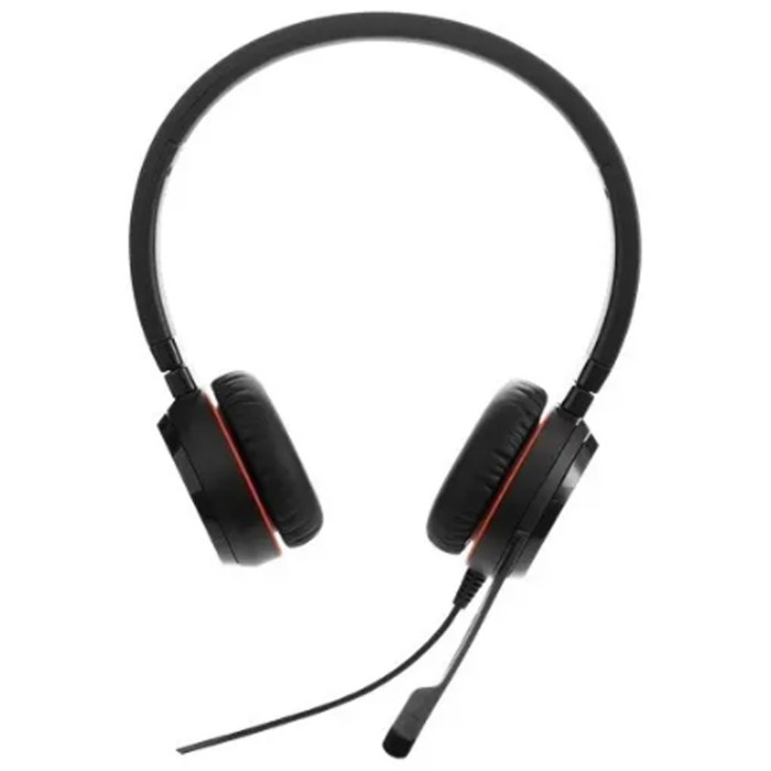 Jabra EVOLVE 20 SE Stereo MS USB C/A adapter Leather черный