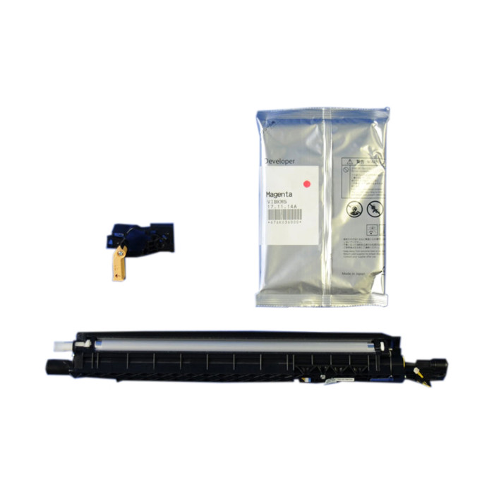 Комплект проявки (узел + проявитель) Xerox 607K07280 (голубой)<br>36022