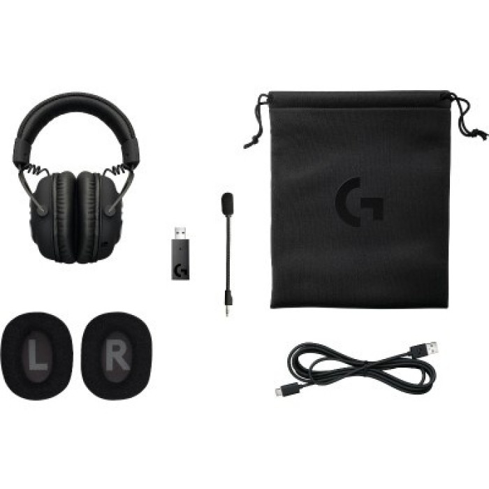 Logitech G Pro X Lightspeed черный