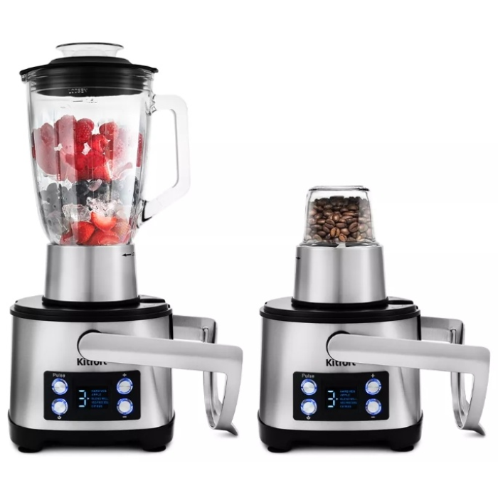 Kitfort КТ-1395 стальной, черный