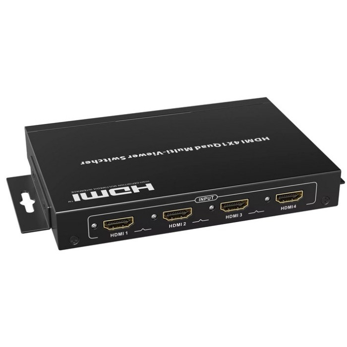LENKENG HDMI-переключатель LKV401MV-V2.0 1 шт, металл