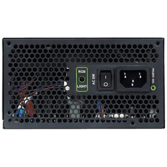 Блок питания Gamemax RGB 550W Rainbow (Gold)