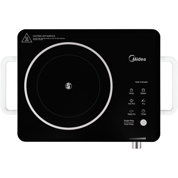 Midea MCH-T412B черный, бежевый