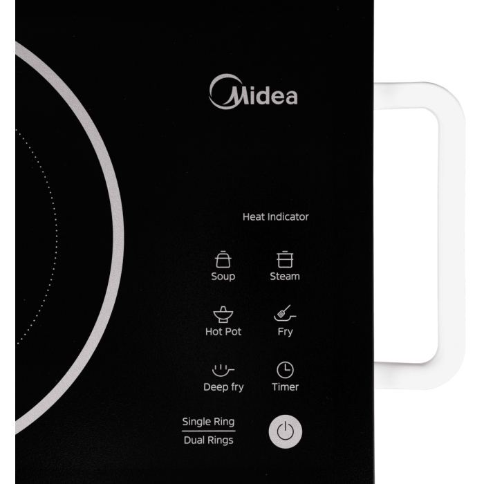 Midea MCH-T412B черный, бежевый