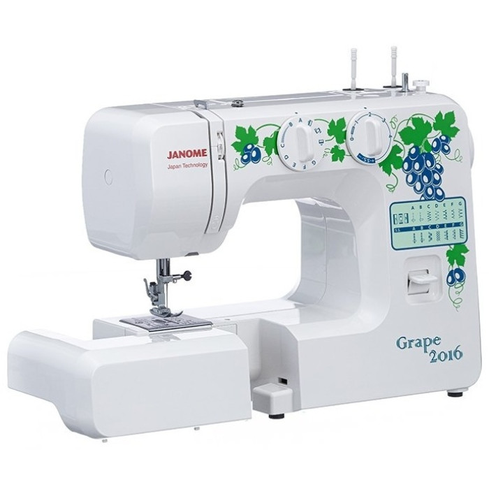 Janome Grape 2016 белый, зеленый