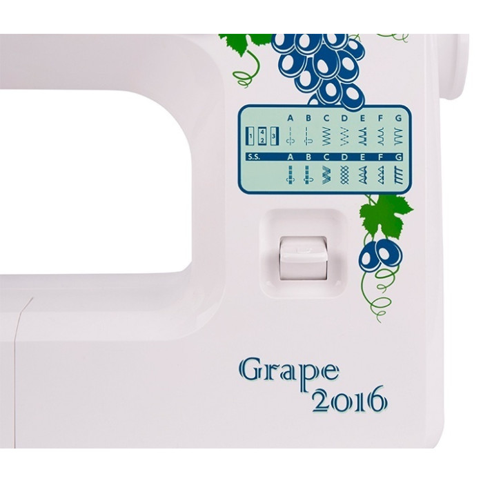 Janome Grape 2016 белый, зеленый