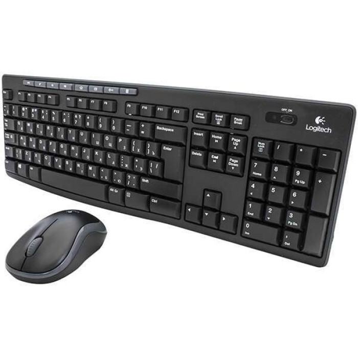 Клавиатура+мышь беспроводные Logitech MK270
