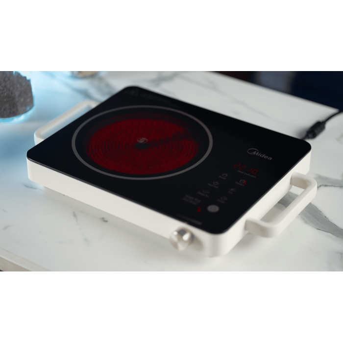 Midea MCH-T412B черный, бежевый