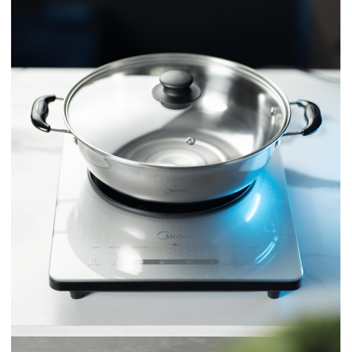 Midea МIH-T311GS серебристый