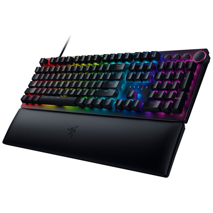 Razer Huntsman V2 Purple Switch черный