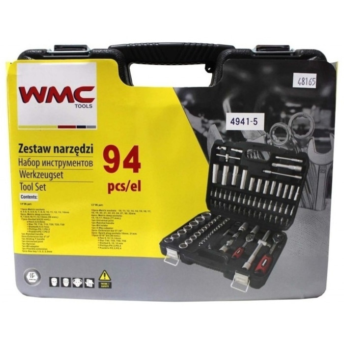 Набор универсальный 94 в 1 WMC TOOLS 4941-5